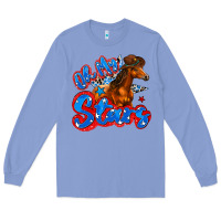 Colony Blue oh my stars horse Long Sleeve Tee - Zillion Design Studio