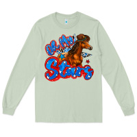 Matcha oh my stars horse Long Sleeve Tee - Zillion Design Studio