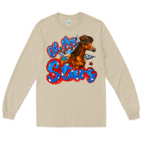 Mushroom oh my stars horse Long Sleeve Tee - Zillion Design Studio