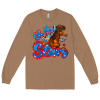 Toasted Coconut oh my stars horse Long Sleeve Tee - Zillion Design Studio