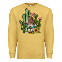 Antique Gold cactus gnomes Premium Sweatshirt - JahusDesignShop