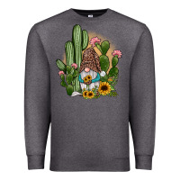 Charcoal Heather cactus gnomes Premium Sweatshirt - JahusDesignShop
