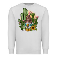 Dove Grey cactus gnomes Premium Sweatshirt - JahusDesignShop
