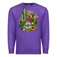 Purple cactus gnomes Premium Sweatshirt - JahusDesignShop