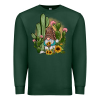 Sports Green cactus gnomes Premium Sweatshirt - JahusDesignShop
