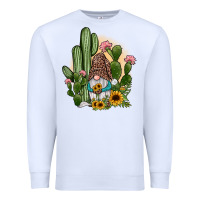 White cactus gnomes Premium Sweatshirt - JahusDesignShop