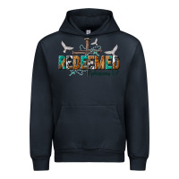 Navy redeemed ephesians 1 7 Urban Hoodie - NancyCooperArtShop