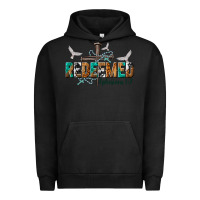 Pigment Black redeemed ephesians 1 7 Urban Hoodie - NancyCooperArtShop