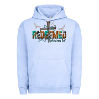 Pigment Grape Ice redeemed ephesians 1 7 Urban Hoodie - NancyCooperArtShop