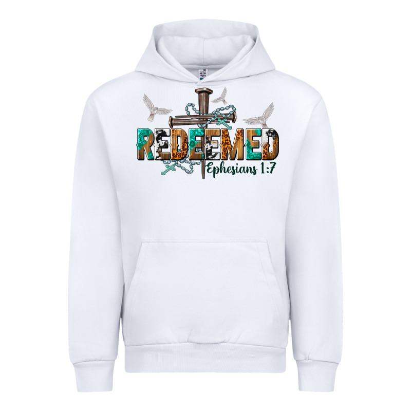 Redeemed Ephesians 1 7 Urban Hoodie by NancyCooperArtShop | Teevron