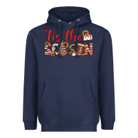 Navy tis the season american football little debbie tree cakes Heavyweight Hoodie - JahusDesignShop