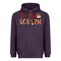 Plum tis the season american football little debbie tree cakes Heavyweight Hoodie - JahusDesignShop