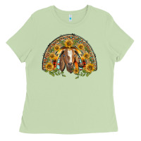 Matcha Western Leopard Sunflower Goat Rainbow Ladies Tee - BarkalooDesign