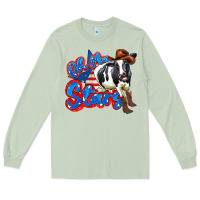 Matcha oh my stars cow Long Sleeve Tee - Zillion Design Studio