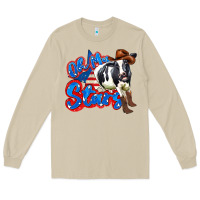 Mushroom oh my stars cow Long Sleeve Tee - Zillion Design Studio