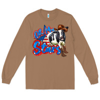 Toasted Coconut oh my stars cow Long Sleeve Tee - Zillion Design Studio