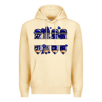 Pina Colada valentine's day school pencils navy blue Premium Hoodie - MaliasSmallBusiness