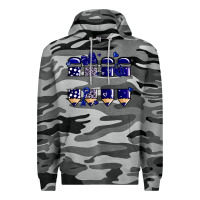 Slate Camo valentine's day school pencils navy blue Premium Hoodie - MaliasSmallBusiness