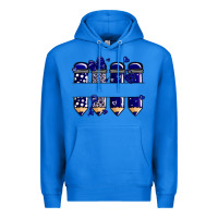 True Royal valentine's day school pencils navy blue Premium Hoodie - MaliasSmallBusiness