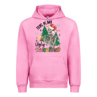 Fuchsia Pink this is my ugly Urban Hoodie - MaliasSmallBusiness