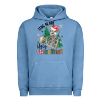 Pigment Pebble Blue this is my ugly Urban Hoodie - MaliasSmallBusiness