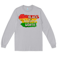 Moon Dust black history month Long Sleeve Tee - texasbilliewilder