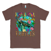 Chestnut just a girl who loves turtles Classic Tee - texasbilliewilder
