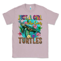 Lilac just a girl who loves turtles Classic Tee - texasbilliewilder