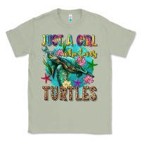 Matcha just a girl who loves turtles Classic Tee - texasbilliewilder