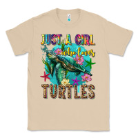 Mushroom just a girl who loves turtles Classic Tee - texasbilliewilder