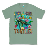 Sage just a girl who loves turtles Classic Tee - texasbilliewilder