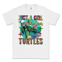 Just A Girl Who Loves Turtles Classic Tee | Teevron