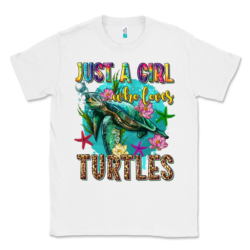 Just A Girl Who Loves Turtles Classic Tee by texasbilliewilder | Teevron