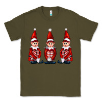 Army Green Christmas Elfs Classic Tee - FaDigitalArtStudio