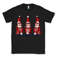 Black Christmas Elfs Classic Tee - FaDigitalArtStudio