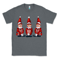 Charcoal Heather Christmas Elfs Classic Tee - FaDigitalArtStudio