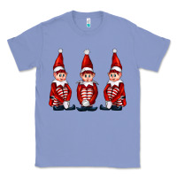 Colony Blue Christmas Elfs Classic Tee - FaDigitalArtStudio