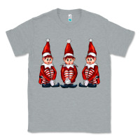 Heather Grey Christmas Elfs Classic Tee - FaDigitalArtStudio