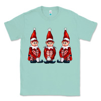 Seafoam Christmas Elfs Classic Tee - FaDigitalArtStudio