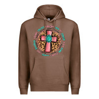Chestnut love myself cross Premium Hoodie - MaliasSmallBusiness