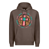Coffee love myself cross Premium Hoodie - MaliasSmallBusiness
