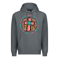 Rock love myself cross Premium Hoodie - MaliasSmallBusiness