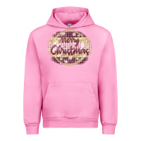Fuchsia Pink merry christmas pink Urban Hoodie - MaliasSmallBusiness