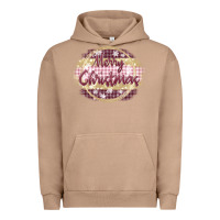 Pigment Burro merry christmas pink Urban Hoodie - MaliasSmallBusiness