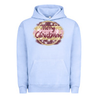 Pigment Grape Ice merry christmas pink Urban Hoodie - MaliasSmallBusiness