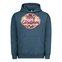 Pigment Midnight Navy merry christmas pink Urban Hoodie - MaliasSmallBusiness