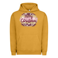 Pigment Peanut Butter merry christmas pink Urban Hoodie - MaliasSmallBusiness