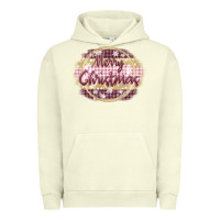 Pigment Pistachio merry christmas pink Urban Hoodie - MaliasSmallBusiness