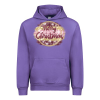 Tulip merry christmas pink Urban Hoodie - MaliasSmallBusiness