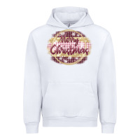 White merry christmas pink Urban Hoodie - MaliasSmallBusiness